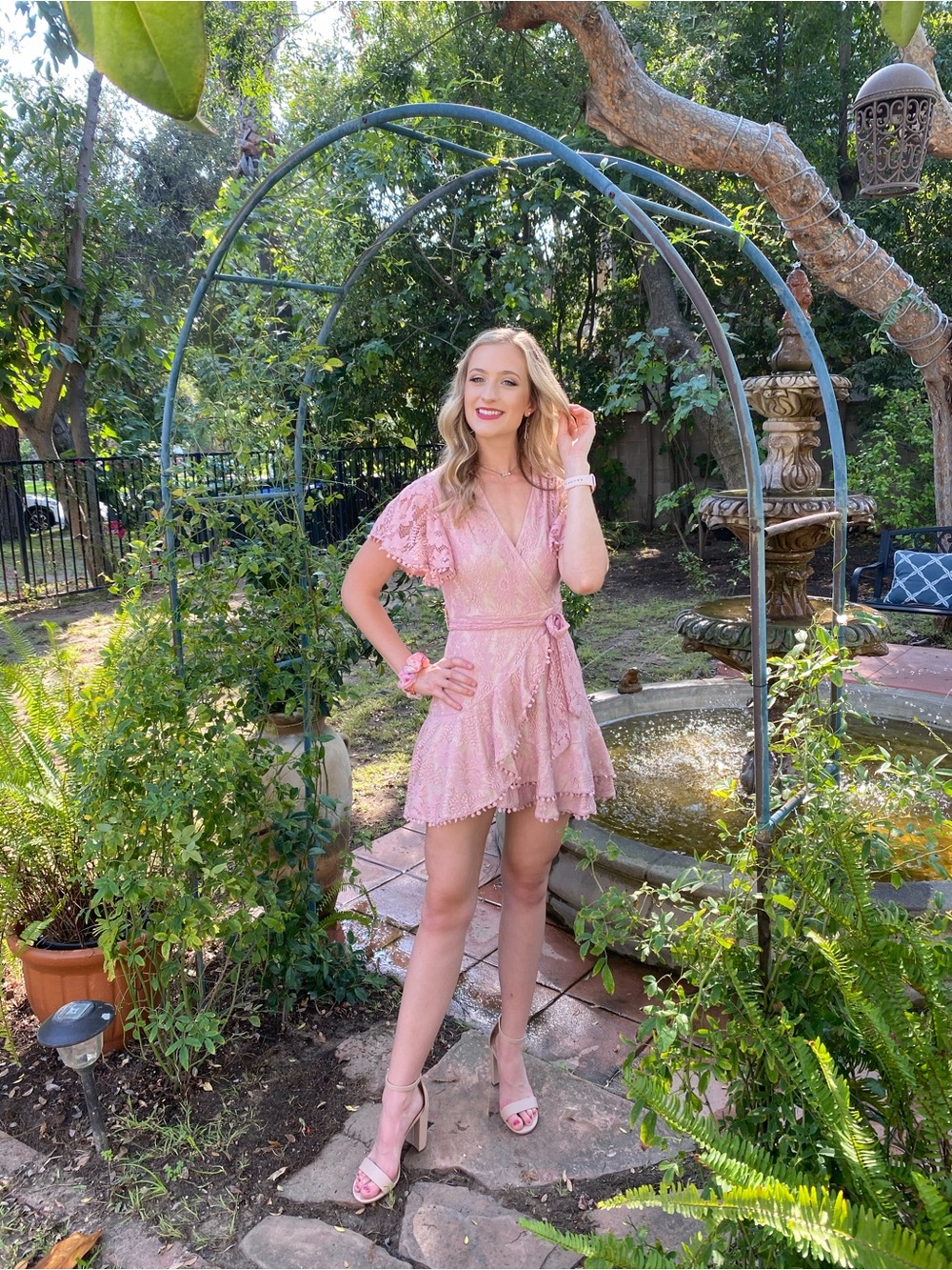 Selfie Leslie Pink Dress